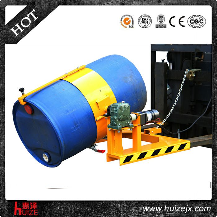 叉車專用倒桶機(jī)具（塑鐵桶，電翻轉(zhuǎn)）