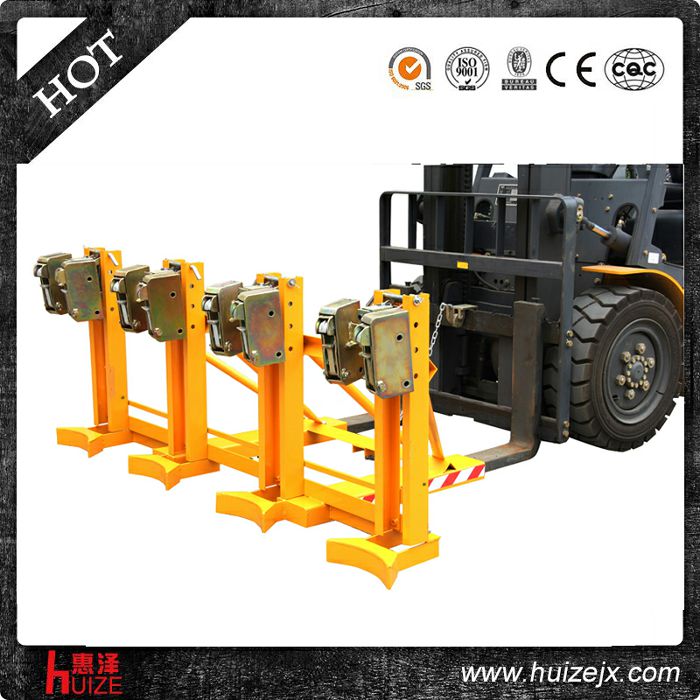 四桶夾具（一次夾4只桶,雙夾爪，夾塑鐵桶）