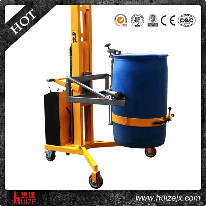 半電動油桶車（直角腿，夾鐵桶翻轉(zhuǎn)）
